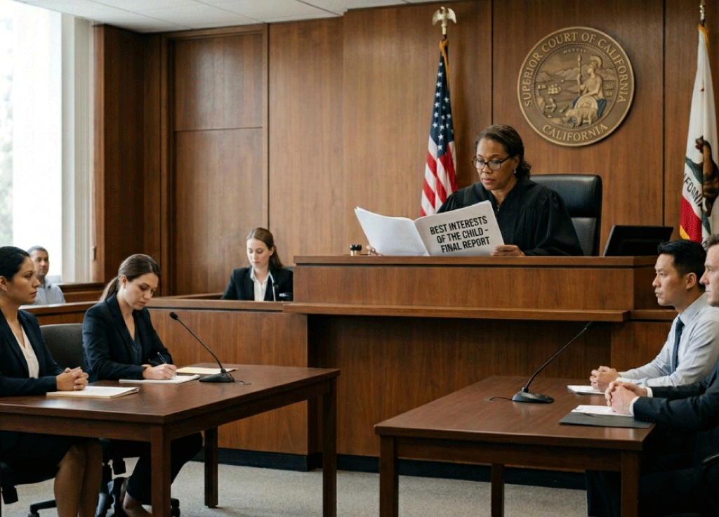 How California Courts Decide Child Custody