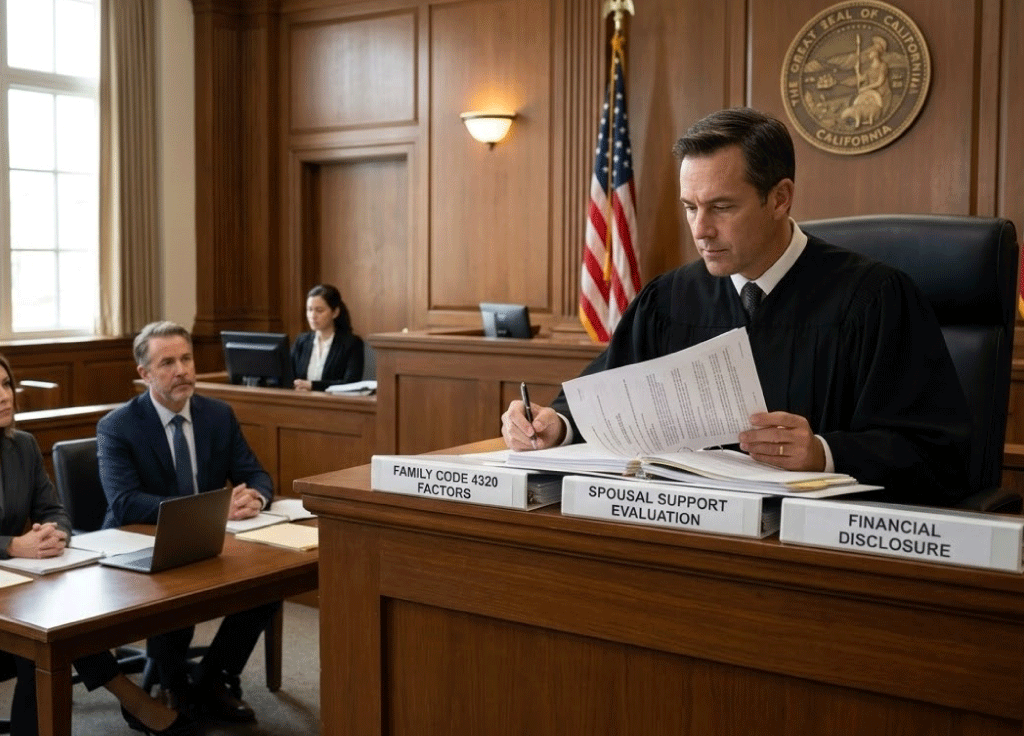How Courts Evaluate Spousal Support